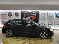 Usata Audi A3 S-Line 115 CV (84 kW) 2018 Nero Berlina