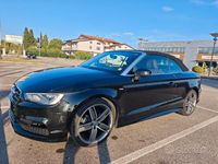 Usata Audi A3 Cabriolet Attraction 150 CV (110 kW) 2015 Nero Cabrio