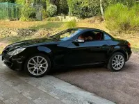 Usata Mercedes SLK350 272 CV (200 kW) 2004 Nero Cabrio