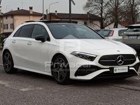 Usata Mercedes A180 AMG Line Premium Plus 136 CV (100 kW) 2023 Bianco Berlina