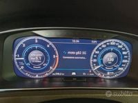 Usata VW Golf VII R-line 110 CV (80 kW) 2018 Blu Berlina