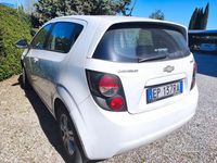Usata Chevrolet Aveo LT 75 CV (55 kW) 2013 Bianco Berlina