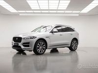 Usata Jaguar F-Pace R-Sport 300 CV (220 kW) 2018 Argento SUV