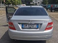 Usata Mercedes C220 Classic 170 CV (125 kW) 2007 Argento Berlina