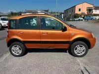Usata Fiat Panda 4x4 69 CV (50 kW) 2008 Arancione Utilitaria