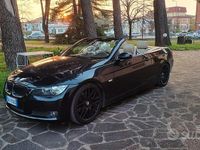 Usata BMW 320 Cabriolet 170 CV (125 kW) 2008 Nero Cabrio