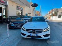 Usata Mercedes C220 AMG 170 CV (125 kW) 2014 Bianco Station wagon