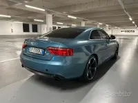 Usata Audi A5 S-Line 239 CV (175 kW) 2009 Blu Coupé