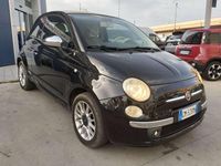 Usata Fiat 500C Lounge 69 CV (50 kW) 2009 Nero Cabrio