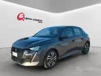 Usata Peugeot 208 Allure 101 CV (74 kW) 2021 Grigio Utilitaria