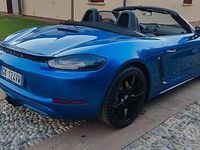 Usata Porsche 718 Boxster 300 CV (220 kW) 2018 Blu/azzurro Cabrio