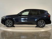 Usata BMW X3 M Sport 190 CV (139 kW) 2023 Blu SUV