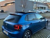 Usata VW Polo Comfortline 75 CV (55 kW) 2018 Blu Utilitaria