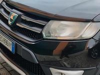 Usata Dacia Sandero Stepway 90 CV (66 kW) 2013 Nero SUV