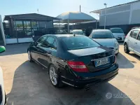 Usata Mercedes C220 Avantgarde 170 CV (125 kW) 2008 Nero Station wagon