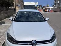 Usata VW Golf VII 110 CV (80 kW) 2017 Bianco Berlina
