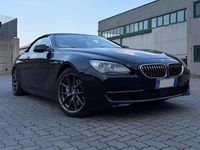 Usata BMW 640 Cabriolet 313 CV (230 kW) 2012 Nero Cabrio