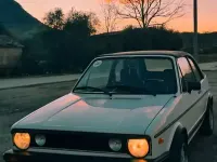 Usata VW Golf Cabriolet 1981 Bianco Cabrio