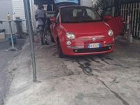 Usata Fiat 500 Lounge 69 CV (50 kW) 2011 Rosso Utilitaria