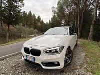Usata BMW 118 Sport Line 136 CV (100 kW) 2016 Bianco Utilitaria
