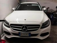 Usata Mercedes C220 170 CV (125 kW) 2017 Bianco Station wagon