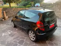 Usata Mercedes A150 Avantgarde 95 CV (69 kW) 2005 Nero Coupé