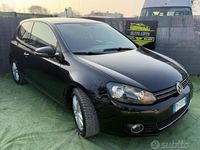 Usata VW Golf VI Highline 122 CV (89 kW) 2009 Nero Utilitaria