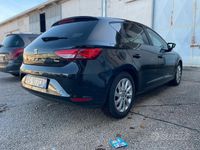Usata Seat Leon 115 CV (84 kW) 2015 Nero Berlina