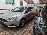 Usata Ford Focus Titanium 120 CV (88 kW) 2018 Argento Station wagon