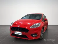 Usata Ford Fiesta ST-Line 86 CV (63 kW) 2018 Rosso Utilitaria