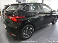 Usata Hyundai i20 100 CV (73 kW) 2023 Nero Berlina