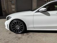 Usata Mercedes C220 Premium 194 CV (142 kW) 2019 Bianco Berlina