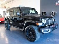 Usata Jeep Wrangler Unlimited Sahara 272 CV (200 kW) 2021 Nero SUV