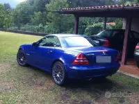 Usata Mercedes SLK200 163 CV (119 kW) 2000 Blu Cabrio