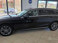 Usata Mercedes C220 Exclusive 169 CV (124 kW) 2017 Nero Station wagon