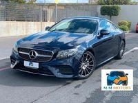 Usata Mercedes E220 Premium Plus 194 CV (142 kW) 2020 Blu Coupé