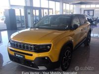 Usata Jeep Avenger Summit 101 CV (74 kW) 2024 Giallo SUV
