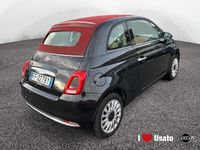Usata Fiat 500 Lounge 69 CV (50 kW) 2016 Nero Utilitaria