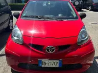 Usata Toyota Aygo 68 CV (50 kW) 2008 Rosso Utilitaria