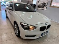 Usata BMW 114 Sport Line 95 CV (69 kW) 2015 Bianco Utilitaria