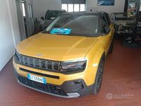 Usata Jeep Avenger Summit 100 CV (73 kW) 2024 Giallo SUV