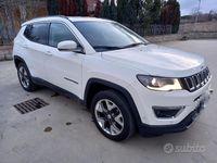 Usata Jeep Compass Limited 140 CV (102 kW) 2018 Bianco SUV