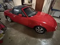 Usata Mazda MX5 Inclusive 116 CV (85 kW) 1994 Rosso Cabrio