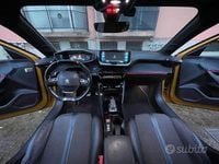 Usata Peugeot 208 GT 131 CV (96 kW) 2021 Giallo Utilitaria