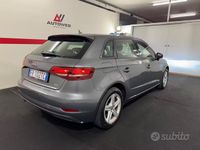 Usata Audi A3 Sport 116 CV (85 kW) 2018 Grigio Berlina