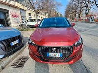 Usata Peugeot 208 100 CV (73 kW) 2021 Rosso Utilitaria