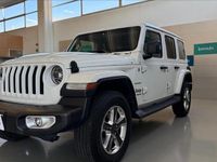 Usata Jeep Wrangler Unlimited Sahara 272 CV (200 kW) 2021 Bianco SUV