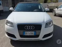Usata Audi A3 Cabriolet Ambition 105 CV (77 kW) 2009 Bianco Cabrio