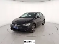 Usata VW Polo Life 95 CV (69 kW) 2023 Nero Utilitaria