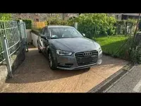 Usata Audi A3 Ambition 110 CV (80 kW) 2014 Grigio Berlina
